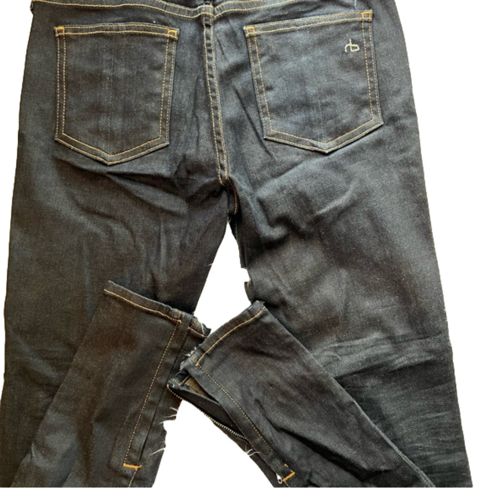 NWOT Rag & Bone For Goop Dark Wash Skinny Jeans 26
